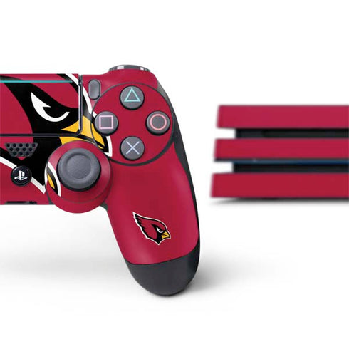 NFL Arizona Cardinals Large Logo PS4 Pro Bundle Skin