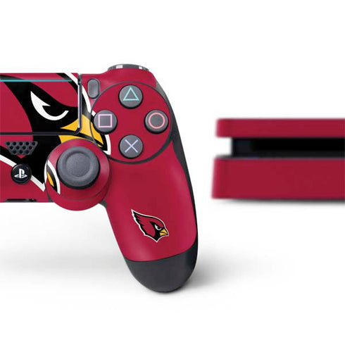 NFL Arizona Cardinals Large Logo PS4 Slim Bundle Skin