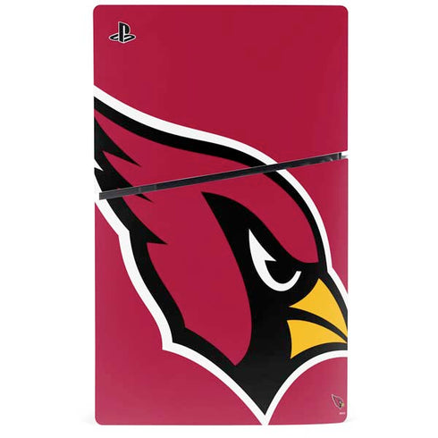 NFL Arizona Cardinals Large Logo PS5 Slim Disk Console Skin