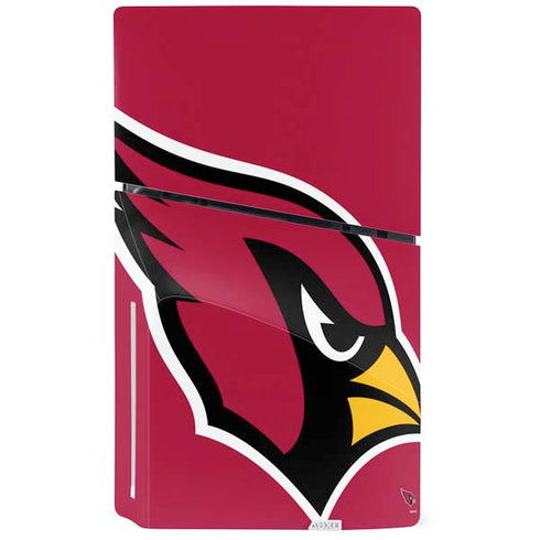 NFL Arizona Cardinals Large Logo PS5 Slim Disk Console Skin