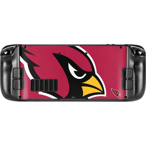 NFL Arizona Cardinals Large Logo Steam Deck Handheld Gaming Computer Skin
