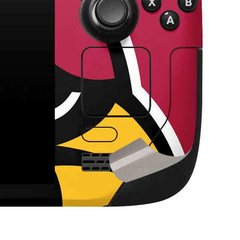 NFL Arizona Cardinals Large Logo Steam Deck Handheld Gaming Computer Skin