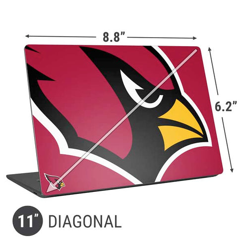 NFL Arizona Cardinals Large Logo Universal Laptop 11in (8.8 x 6.2in) Skin