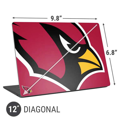 NFL Arizona Cardinals Large Logo Universal Laptop 12in (9.8 x 6.8in) Skin