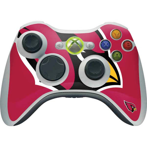 NFL Arizona Cardinals Large Logo Xbox 360 Wireless Controller Skin
