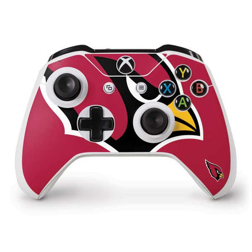 NFL Arizona Cardinals Large Logo Xbox One S Controller Skin