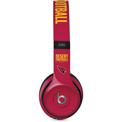 NFL Arizona Cardinals Team Motto Beats Solo 2 Wired Skin