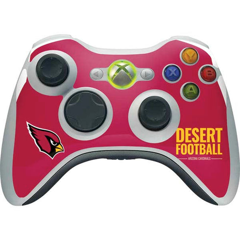 NFL Arizona Cardinals Team Motto Xbox 360 Wireless Controller Skin