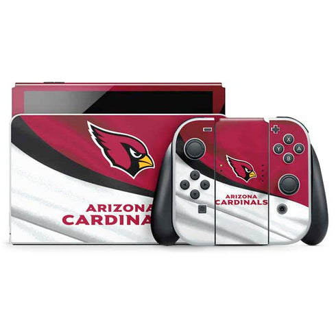NFL Arizona Cardinals Nintendo Switch OLED (2021) Skin