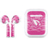 NFL Arizona Cardinals Pink Blast Apple AirPods Skin