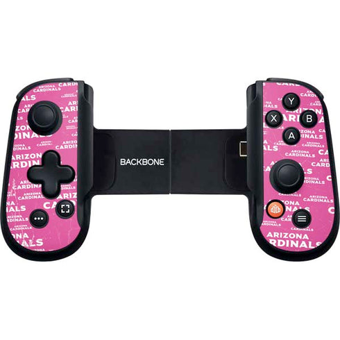 NFL Arizona Cardinals Pink Blast Backbone One for iPhone Game Controller Skin