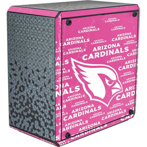 NFL Arizona Cardinals Pink Blast Cooler Master MasterBox Q300L Mini Tower Skin