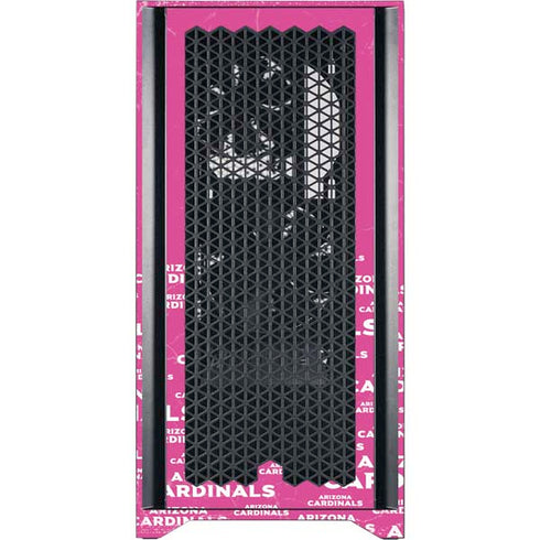 NFL Arizona Cardinals Pink Blast Corsair 4000D Tempered Glass Mid-Tower ATX Case Skin