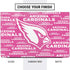 NFL Arizona Cardinals Pink Blast Dell Vostro Skin