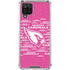 NFL Arizona Cardinals Pink Blast Galaxy A12 Clear Case