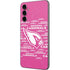 NFL Arizona Cardinals Pink Blast Galaxy A14 5G Skin