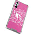 NFL Arizona Cardinals Pink Blast Galaxy A15 5G Clear Case