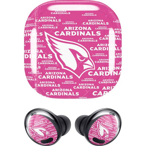 NFL Arizona Cardinals Pink Blast Galaxy Buds Pro Skin