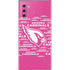 NFL Arizona Cardinals Pink Blast Galaxy Note 10 Skin