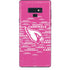 NFL Arizona Cardinals Pink Blast Galaxy Note 9 Skin