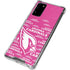 NFL Arizona Cardinals Pink Blast Galaxy Note20 5G Clear Case