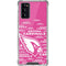 NFL Arizona Cardinals Pink Blast Galaxy Note20 5G Clear Case