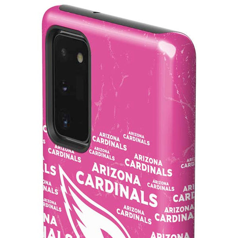 NFL Arizona Cardinals Pink Blast Galaxy Note20 5G Pro Case