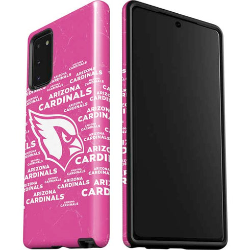 NFL Arizona Cardinals Pink Blast Galaxy Note20 5G Pro Case