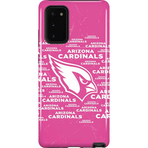NFL Arizona Cardinals Pink Blast Galaxy Note20 5G Pro Case