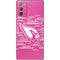 NFL Arizona Cardinals Pink Blast Galaxy Note20 5G Skin
