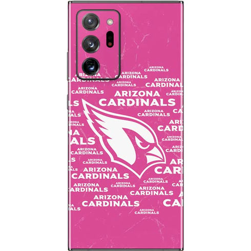NFL Arizona Cardinals Pink Blast Galaxy Note20 Ultra 5G Skin