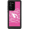 NFL Arizona Cardinals Pink Blast Galaxy Note20 Ultra 5G Waterproof Case