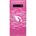 NFL Arizona Cardinals Pink Blast Galaxy S10 Plus Skin
