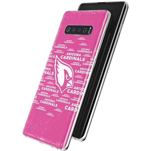 NFL Arizona Cardinals Pink Blast Galaxy S10 Skin