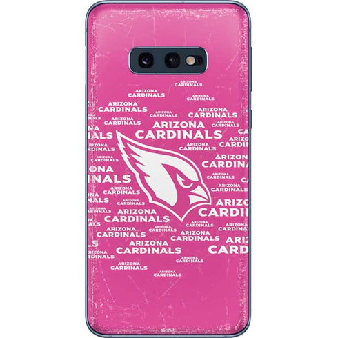 NFL Arizona Cardinals Pink Blast Galaxy S10e Skin