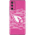 NFL Arizona Cardinals Pink Blast Galaxy S20 Fan Edition Skin