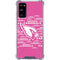 NFL Arizona Cardinals Pink Blast Galaxy S20 FE Clear Case