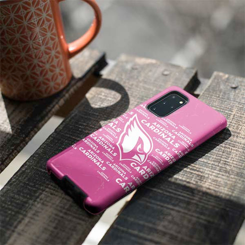 NFL Arizona Cardinals Pink Blast Galaxy S20 Plus Pro Case