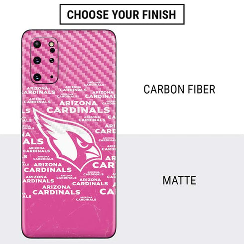 NFL Arizona Cardinals Pink Blast Galaxy S20 Plus Skin