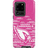 NFL Arizona Cardinals Pink Blast Galaxy S20 Ultra 5G Pro Case