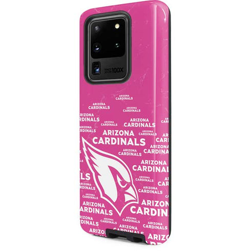 NFL Arizona Cardinals Pink Blast Galaxy S20 Ultra 5G Pro Case