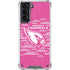 NFL Arizona Cardinals Pink Blast Galaxy S21 5G Clear Case