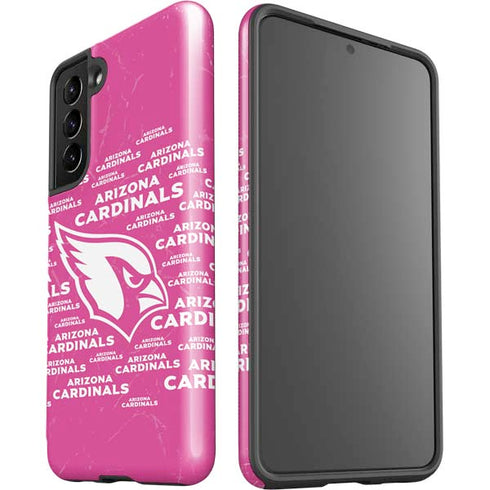 NFL Arizona Cardinals Pink Blast Galaxy S21 5G Pro Case