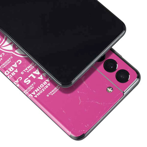 NFL Arizona Cardinals Pink Blast Galaxy S21 5G Skin