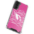 NFL Arizona Cardinals Pink Blast Galaxy S21 Plus 5G Clear Case