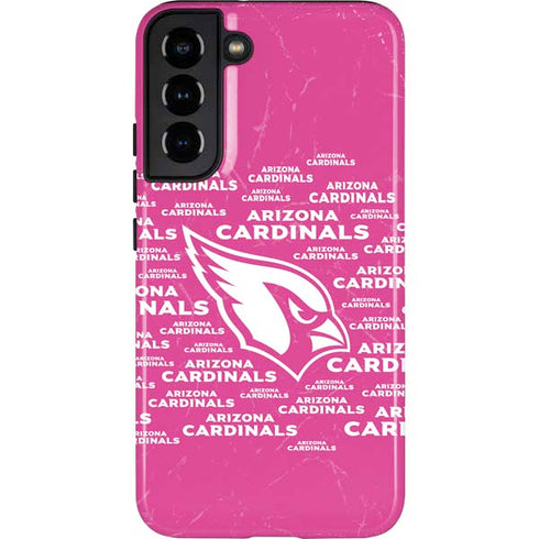 NFL Arizona Cardinals Pink Blast Galaxy S22 Plus Pro Case