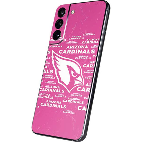 NFL Arizona Cardinals Pink Blast Galaxy S22 Plus Skin