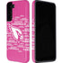 NFL Arizona Cardinals Pink Blast Galaxy S22 Pro Case