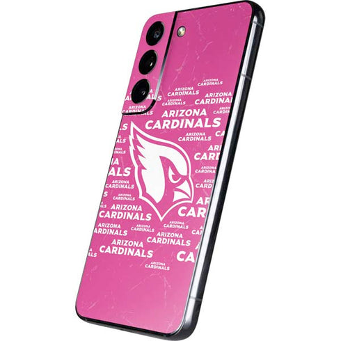 NFL Arizona Cardinals Pink Blast Galaxy S22 Skin