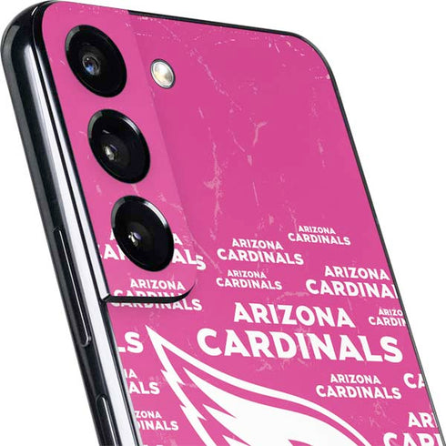 NFL Arizona Cardinals Pink Blast Galaxy S22 Skin